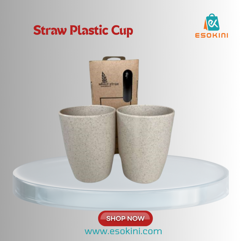 Straw Plastic Cup